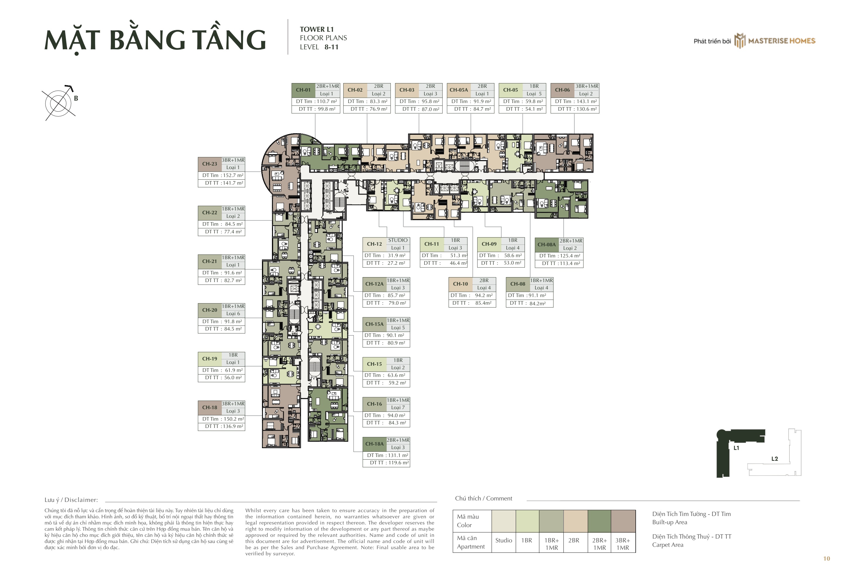 MẶT BẰNG TÒA L1 - HANOI SEASONS GARDEN MẶT BẰNG TÒA L1 - HANOI SEASONS GARDEN