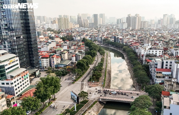 Hiện trạng đường Láng trước đề xuất mở rộng lên gần 54m