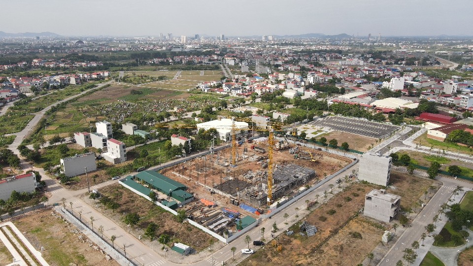 Tiến độ xây dựng chung cư Ecolife Retreat Bắc Giang