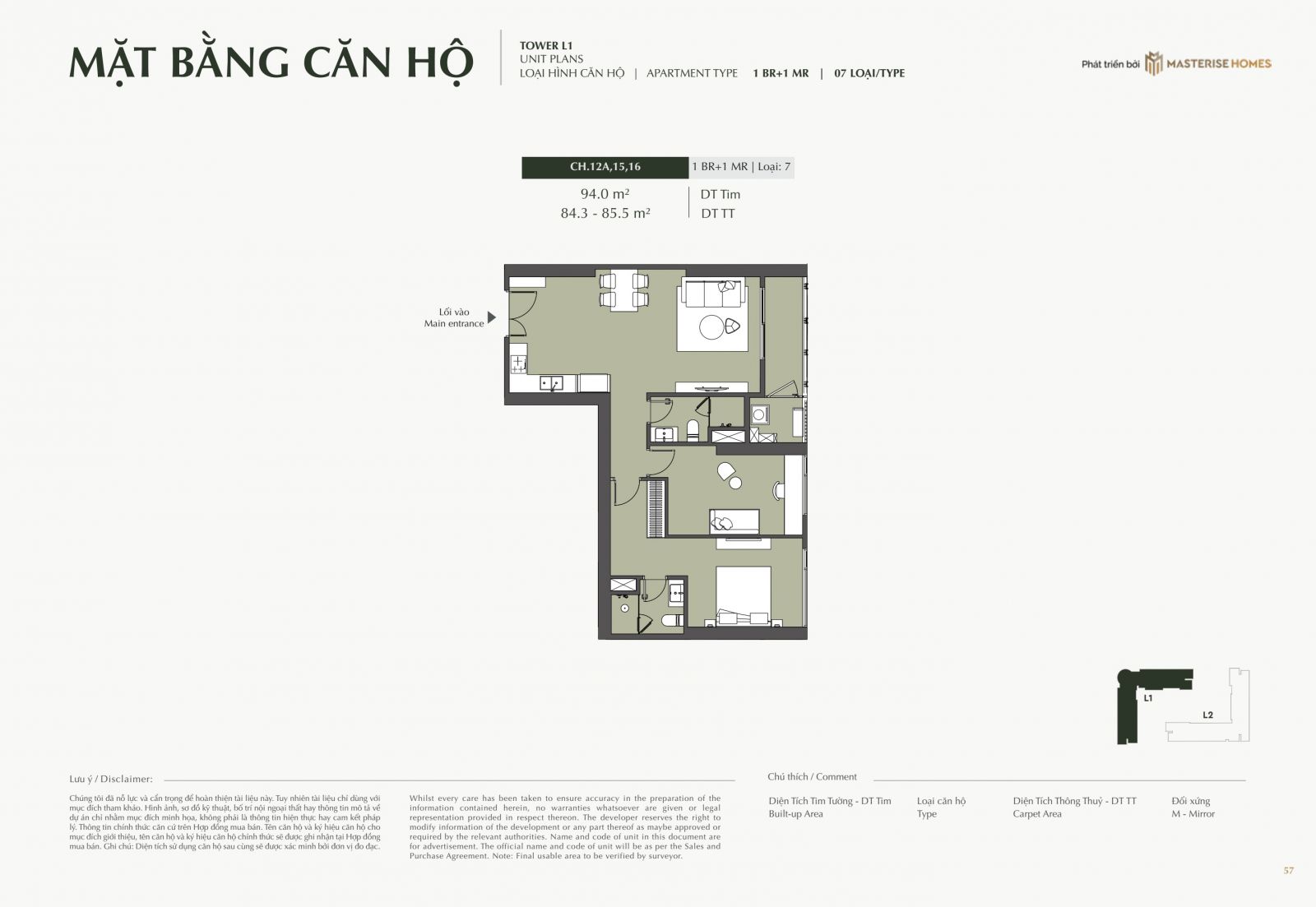 THIẾT KẾ CĂN HỘ TÒA L1 - HANOI SEASONS GARDEN THIẾT KẾ CĂN HỘ TÒA L1 - HANOI SEASONS GARDEN