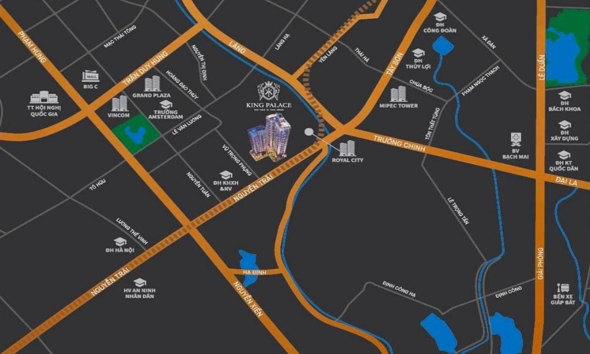 Vị trí TIG Infinity Nguyễn Trãi